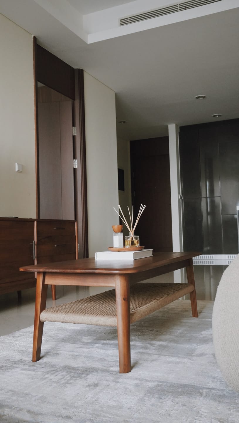 Customer photo review of Exclusive Teak & Loom Coffee Table
