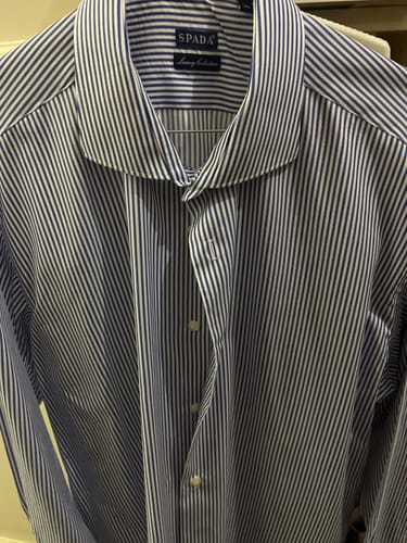 Customer photo review of Camicia bastoncino in cotone