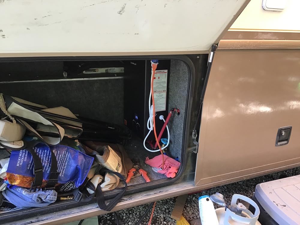 Customer photo review of Camplux Instant Indoor Tankless Gas Water Heater 2.64 GPM | Black