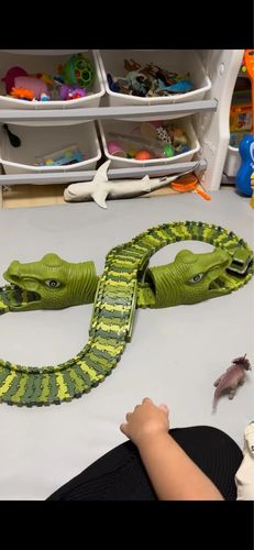 Customer photo review of Kletshuts™ FlexibleTrack - Fleksibel Rail Track Legetøjssæt