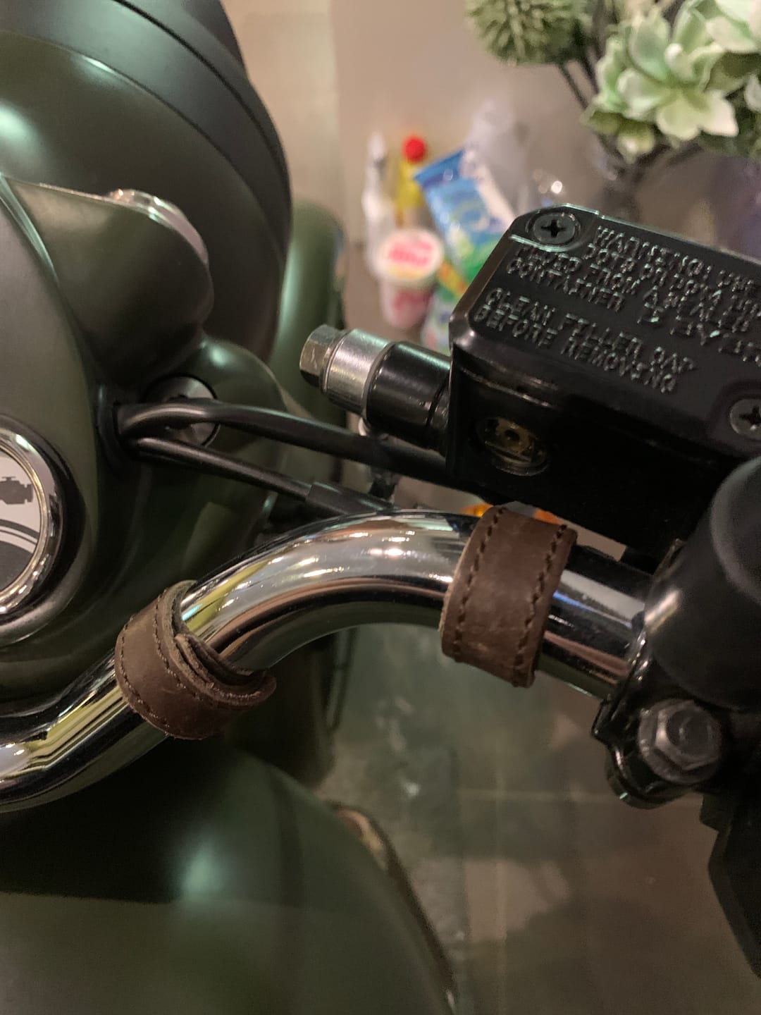 Customer photo review of cable wraps