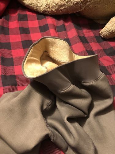 Customer photo review of Thermoleggings - Gefütterte Feinstrumpfhose