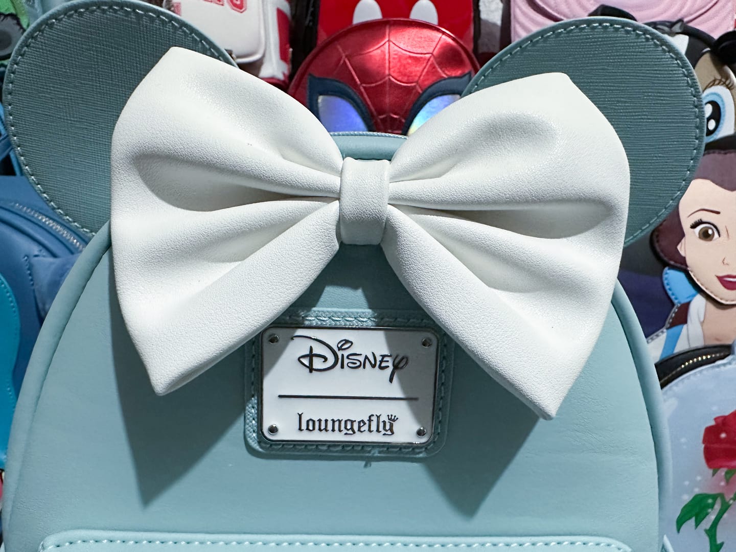 Customer photo review of 707 Street Exclusive - Loungefly Disney The Minnie Mouse Classic Series Mini Backpack - Elegance