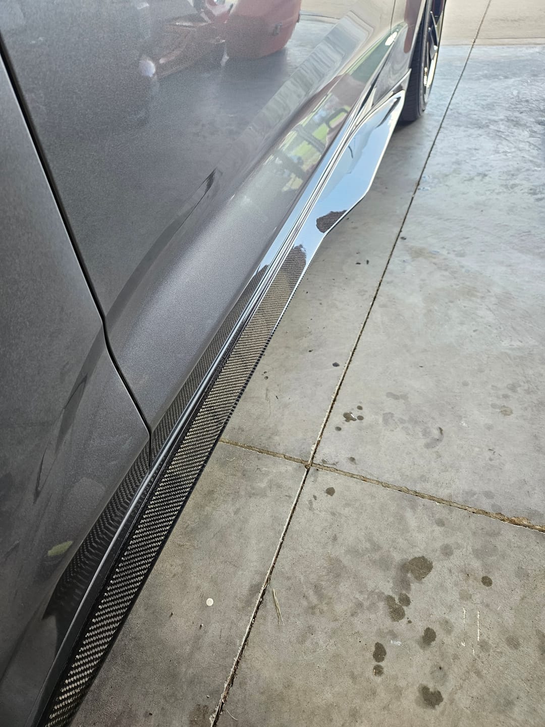 Customer photo review of Camaro ZL1 Conversion Front Splitter & Side Skirts