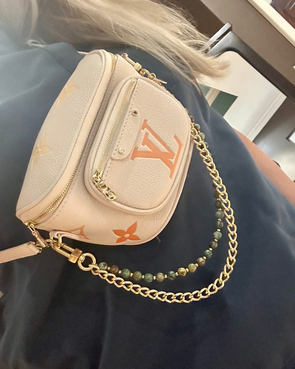 Customer photo review of AFC X LAV Beaded Turquoise Chain