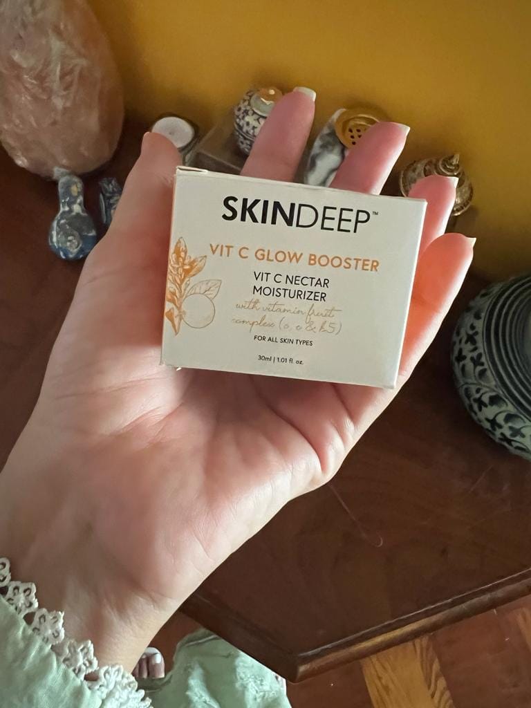Customer photo review of VIT C GLOW BOOSTER - Vitamin Nectar Moisturizer