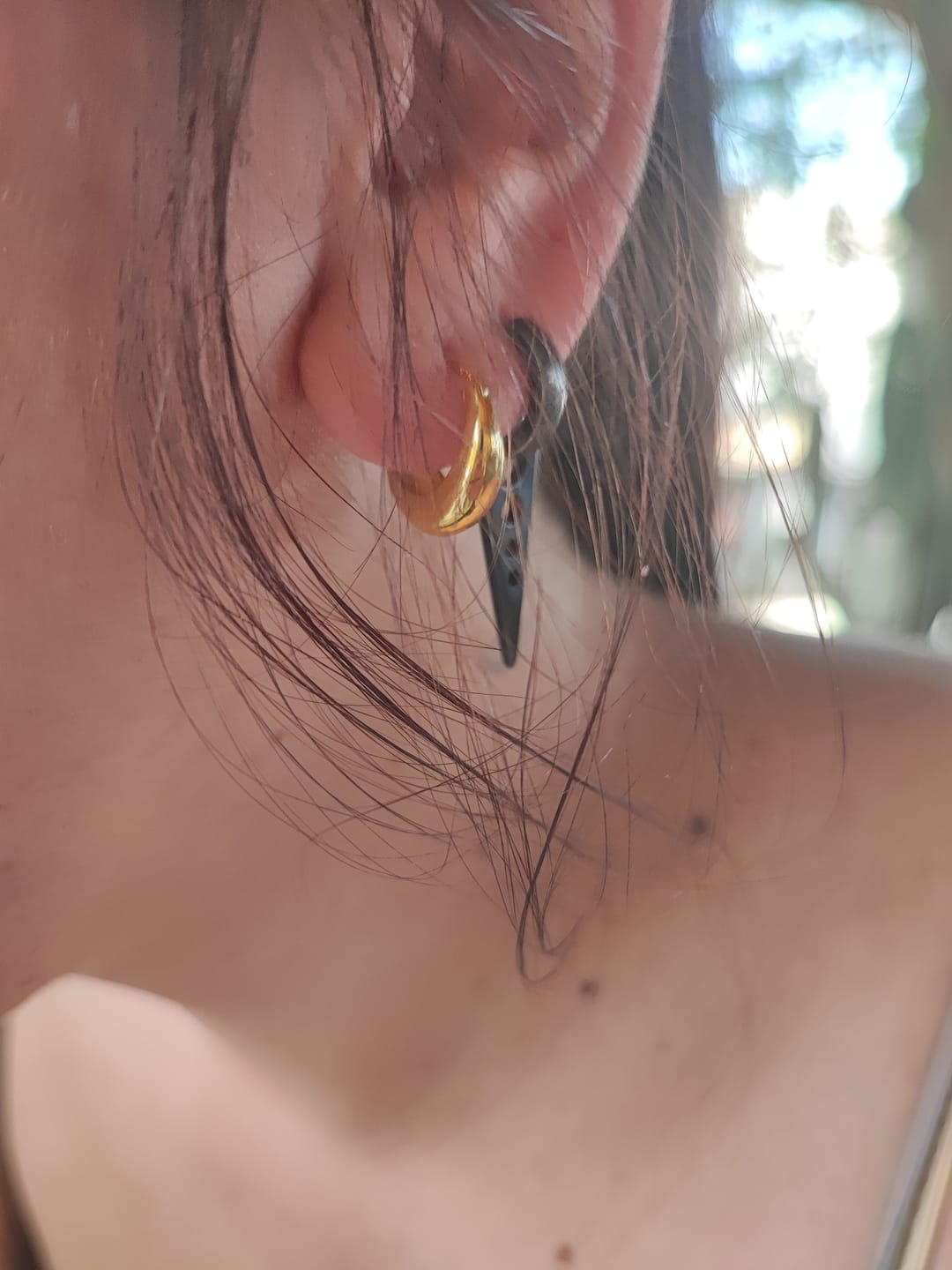 Customer photo review of Pendientes Medieval