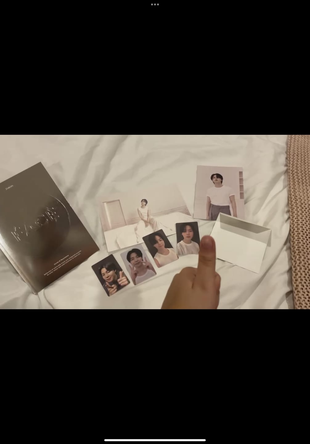 Customer photo review of BTS JIMIN - FACE 1ST SOLO ALBUM NO P.O.B VER.