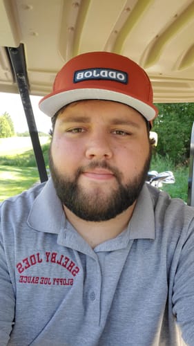Customer photo review of Big Red Snapback, Watersport
