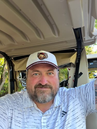 Customer photo review of GILMORE BEER CADDY HAT