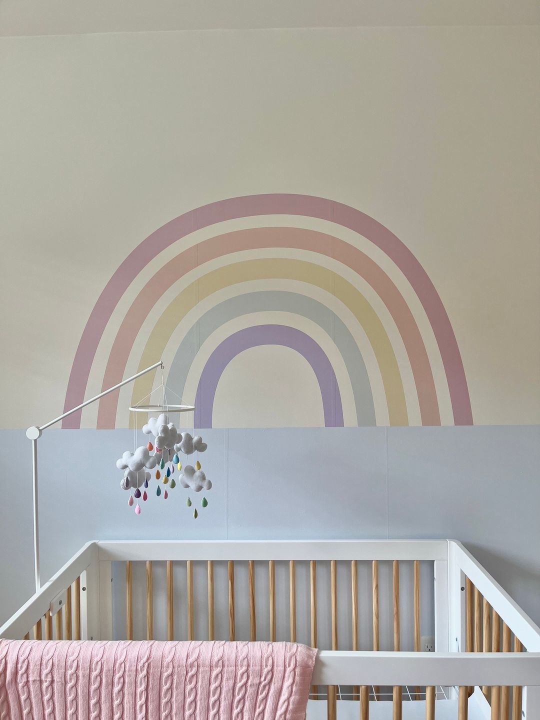 Customer photo review of Scalloped Wall Decal