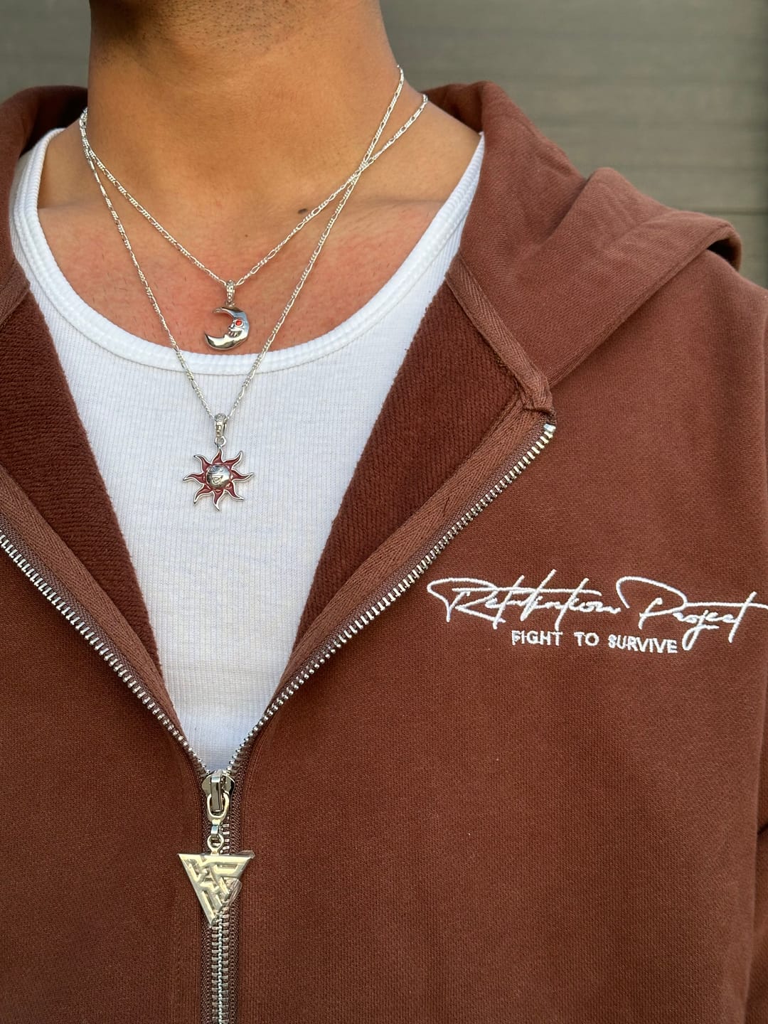 Customer photo review of LUNA THE LUNATIC LUNAR PENDANT