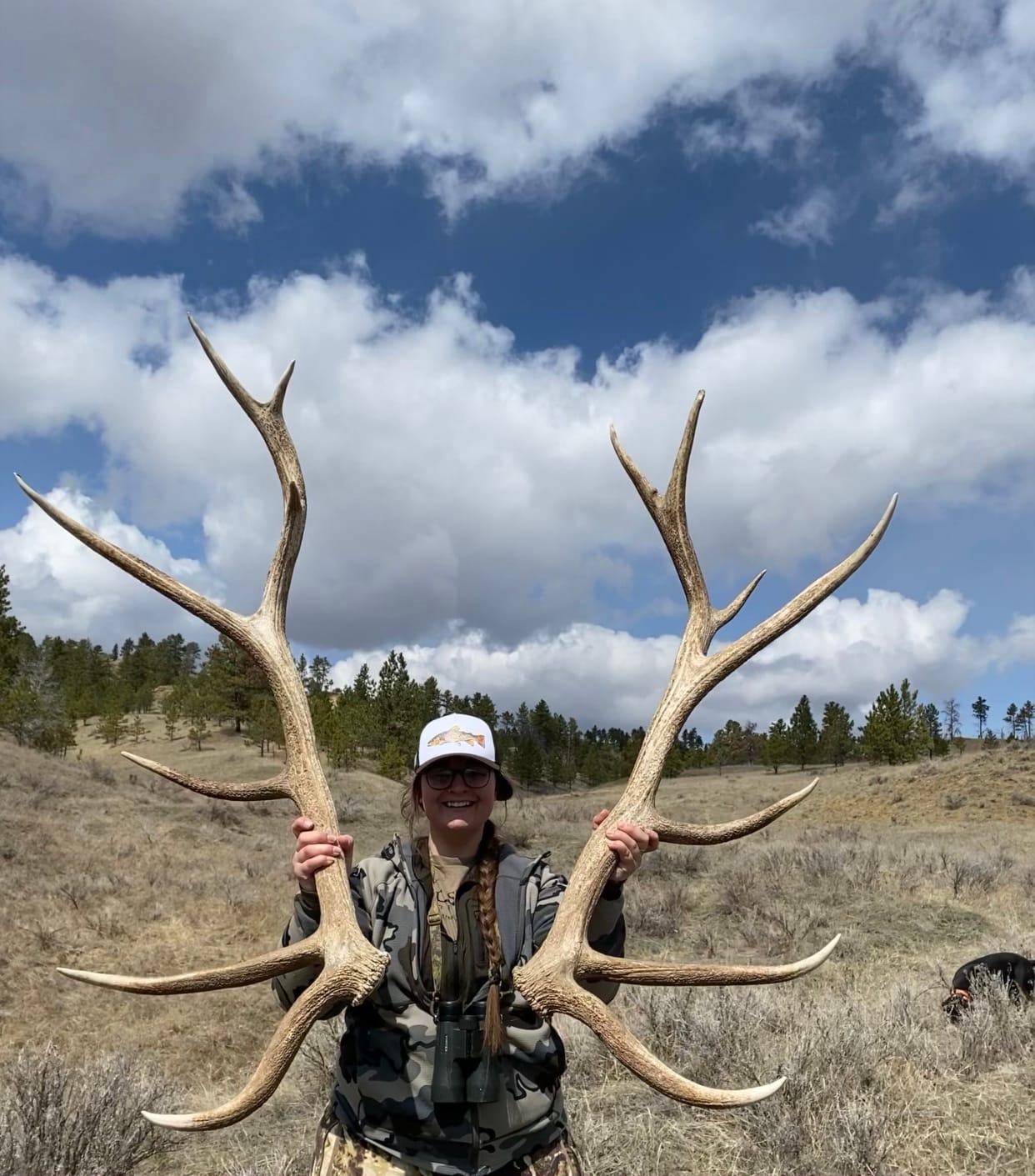 Customer photo review of Unbound Brown Trucker Hat