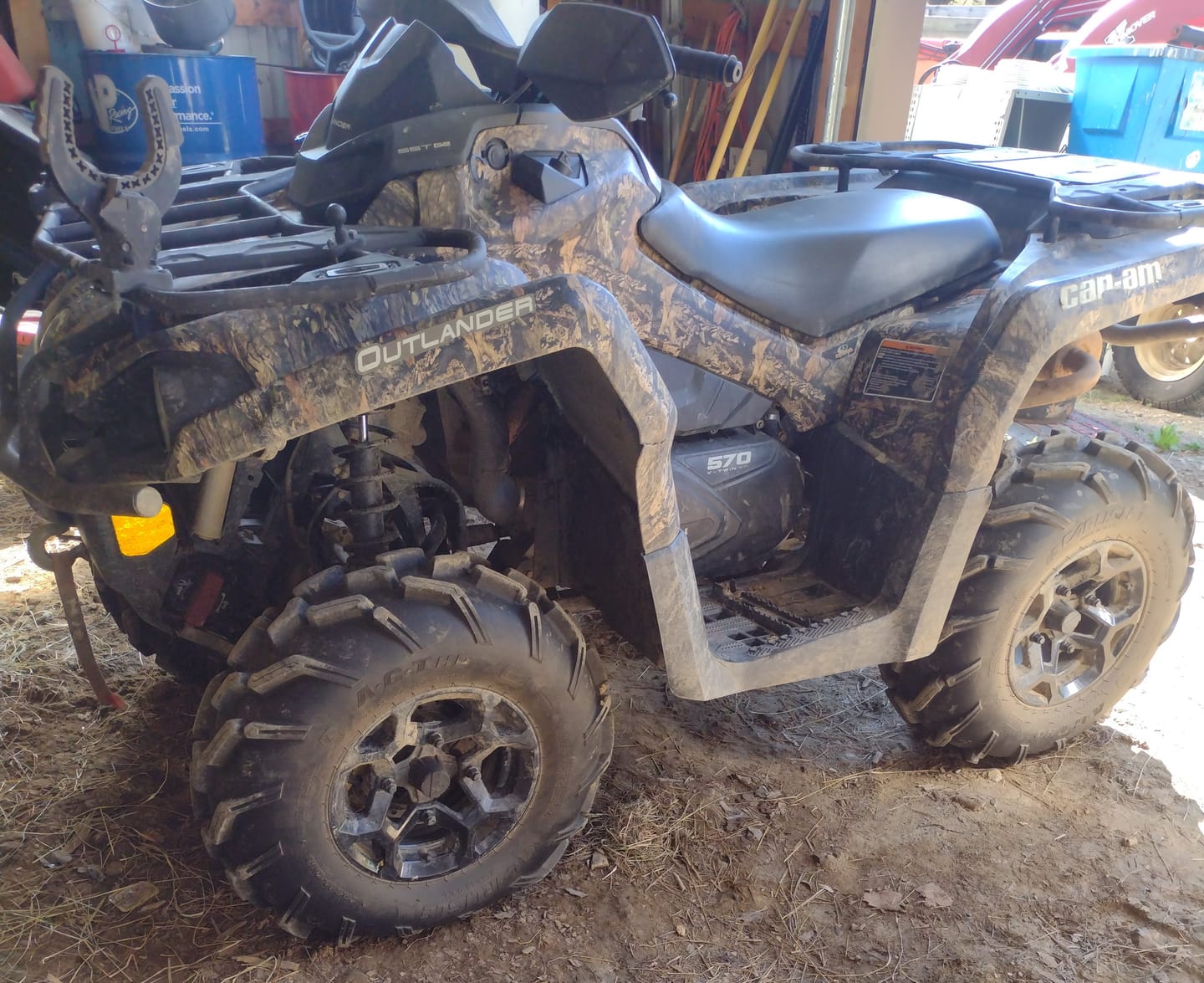 Customer photo review of 2-Inch Lift Kit for Can-Am Outlander 450/500/570 & MAX (2015-2023)