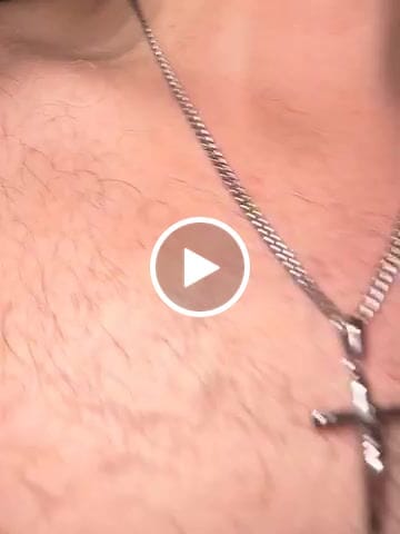 Customer video review of Crucifix Cross Pendant