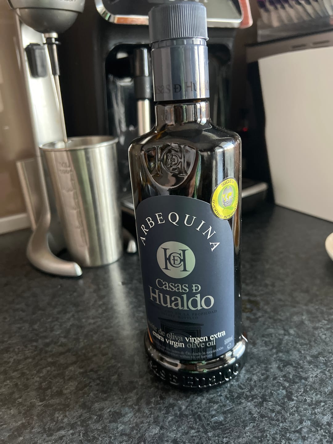 Customer photo review of Маслиново масло ARBEQUINA, 500мл