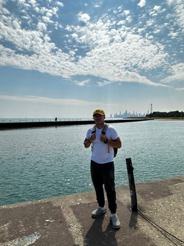 Customer photo review of Big Flying Duck Dad Hat
