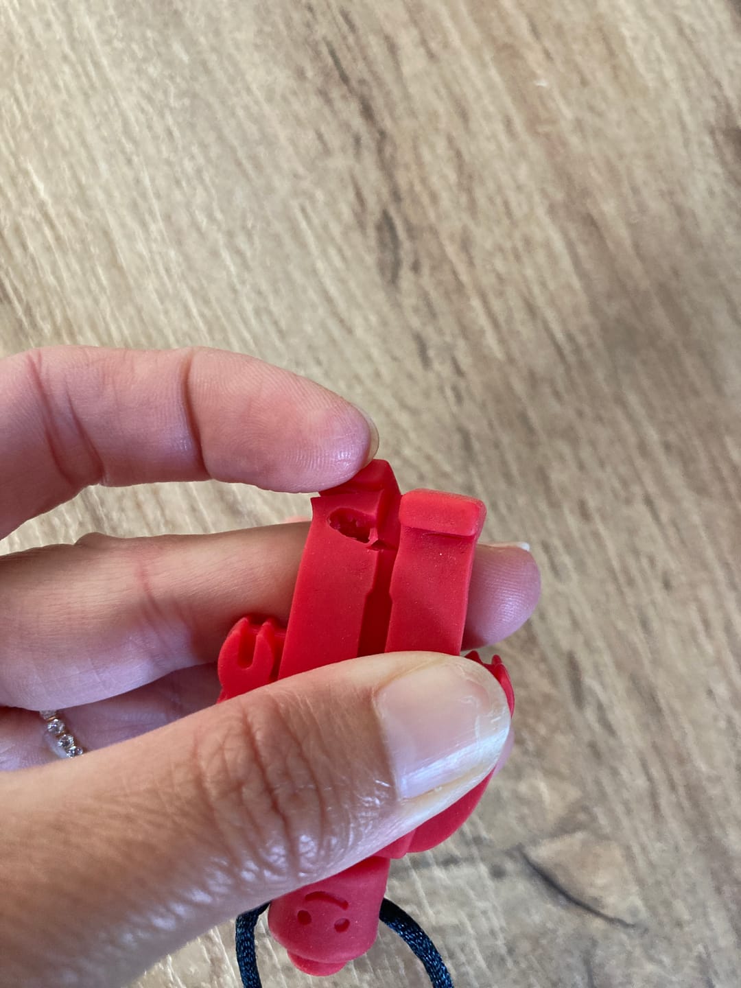 Customer photo review of Collier à mâcher robot