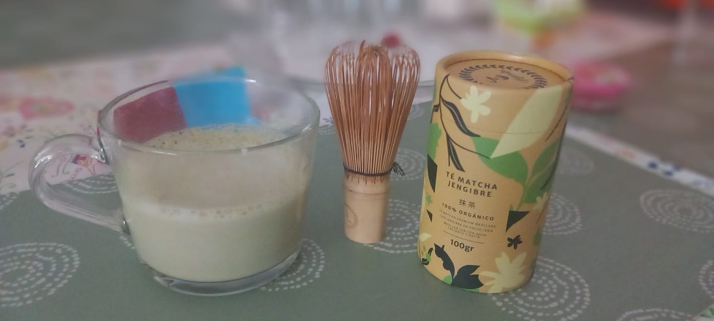 Customer photo review of Té Matcha Premium Jengibre
