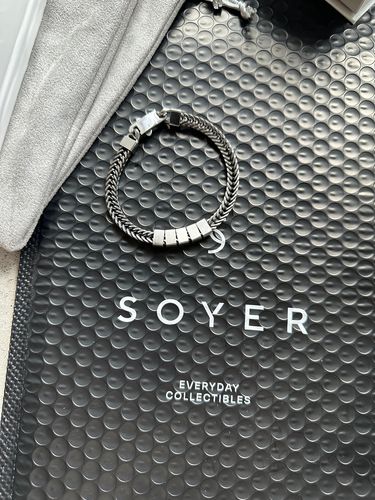 Customer photo review of Elements Men's Beads Bracelet