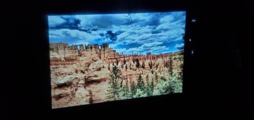 Customer photo review of The Flixx Projector