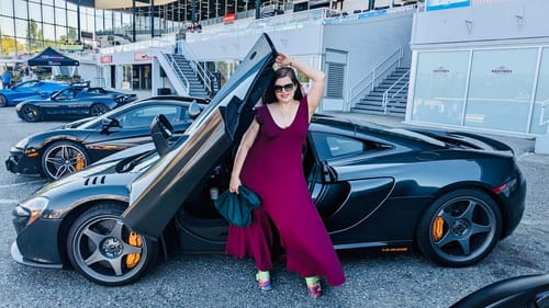 Customer photo review of Everest Dress - French Terry - SALE