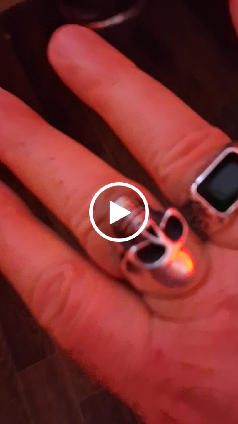 Customer video review of GREEN GEM. - 925 SILVER