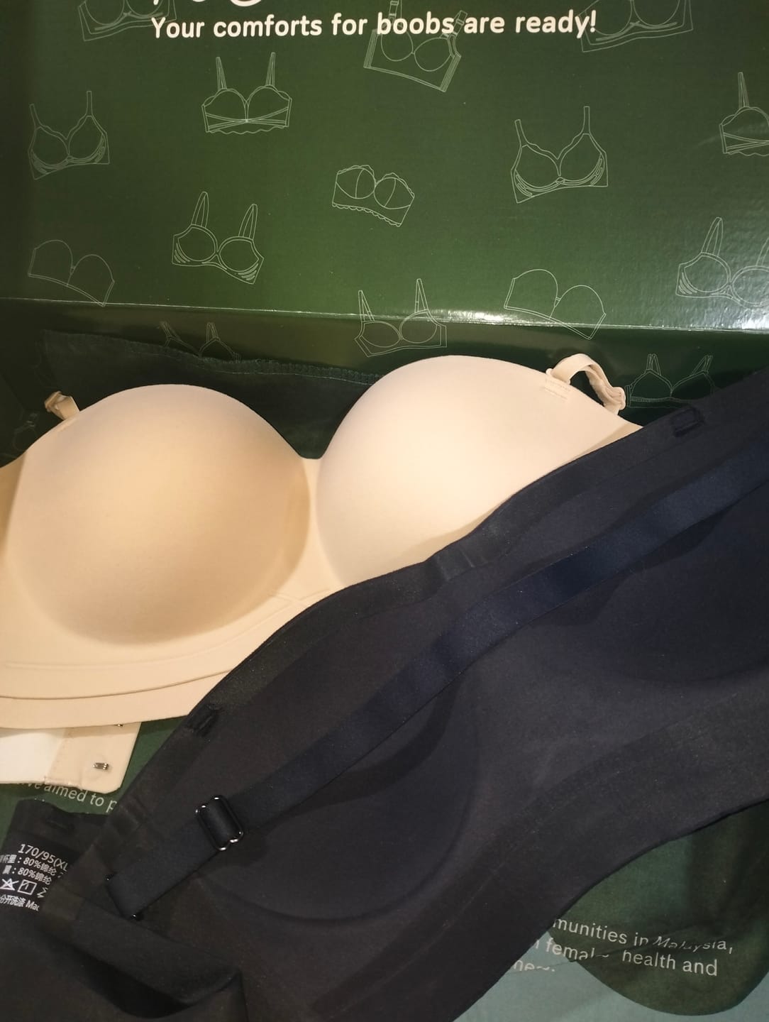 Customer photo review of [New-In] Daily Softie Multi-way Seamless Bra