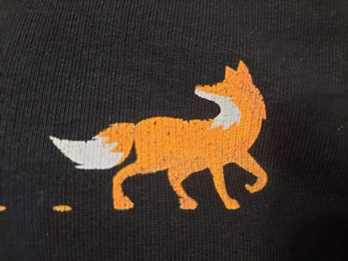 Customer photo review of Fuchs Spur - Bio Damen Hoodie