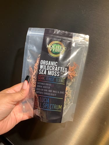 Customer photo review of Raw Full Spectrum Sea Moss