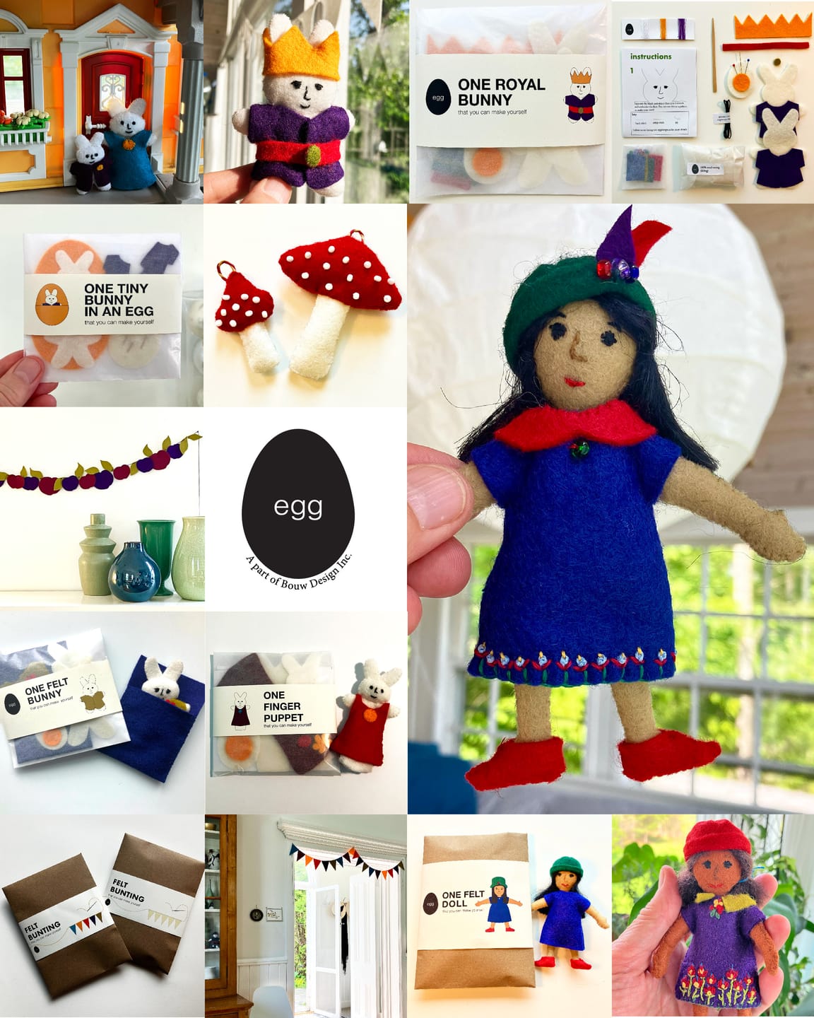Customer photo review of 100% Wool Craft Felt By Yard