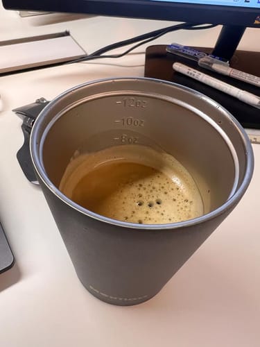 Customer photo review of Sense Coffee Cup