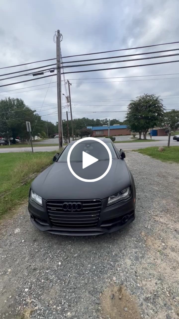 Customer video review of Satin Black Vinyl Wrap