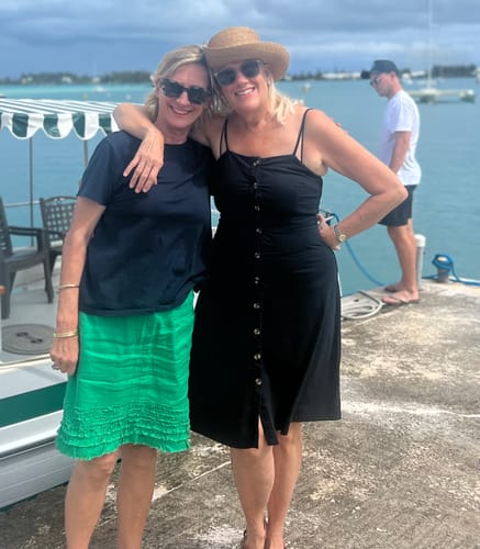 Customer photo review of Ruffle Hem Linen Skirt - Emerald
