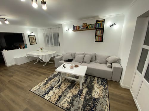 Customer photo review of Canapea extensibilă cu ladă de depozitare Marbela New Grey XXL 295x100 cm