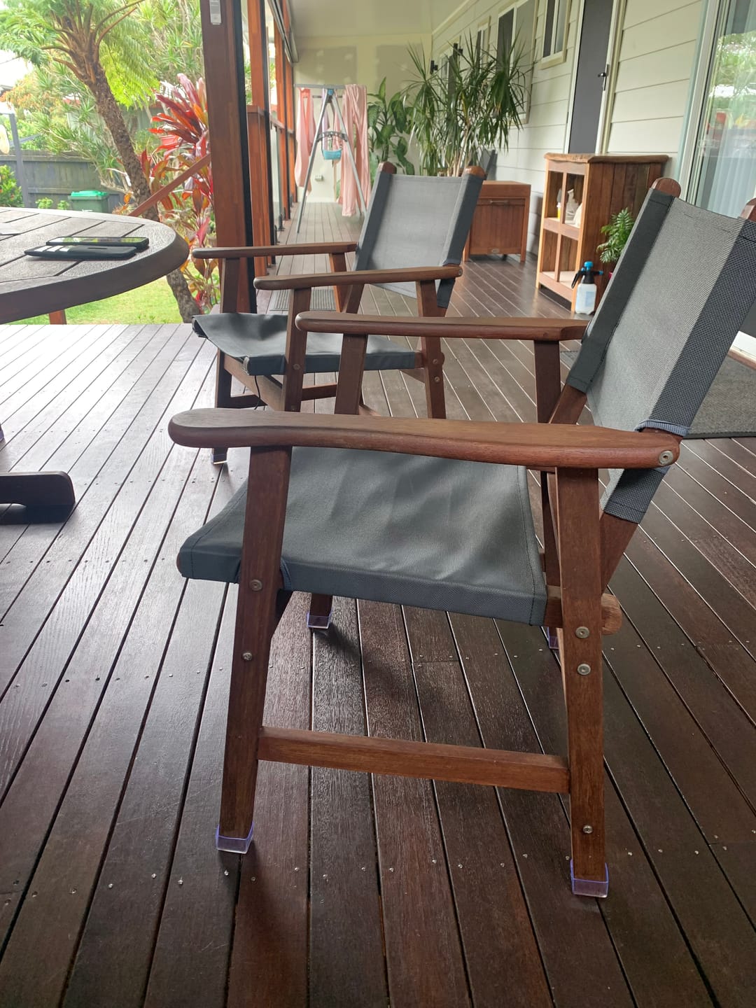 Customer photo review of Rectangle Silicone Felt Chair Leg Glides