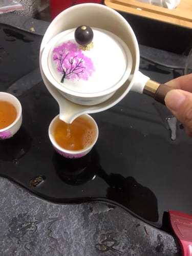 Customer photo review of Color-Changing Sakura | HZTEAPOTS®