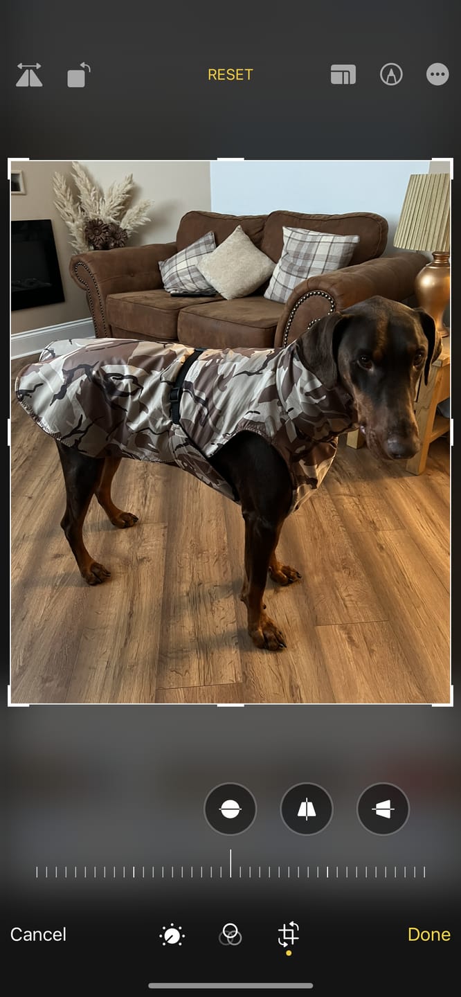 Customer photo review of Water Resistant Camouflage Ripstop Fabric