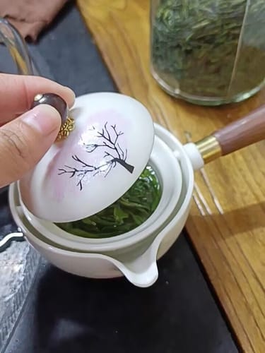 Customer photo review of Color-Changing Sakura | HZTEAPOTS®