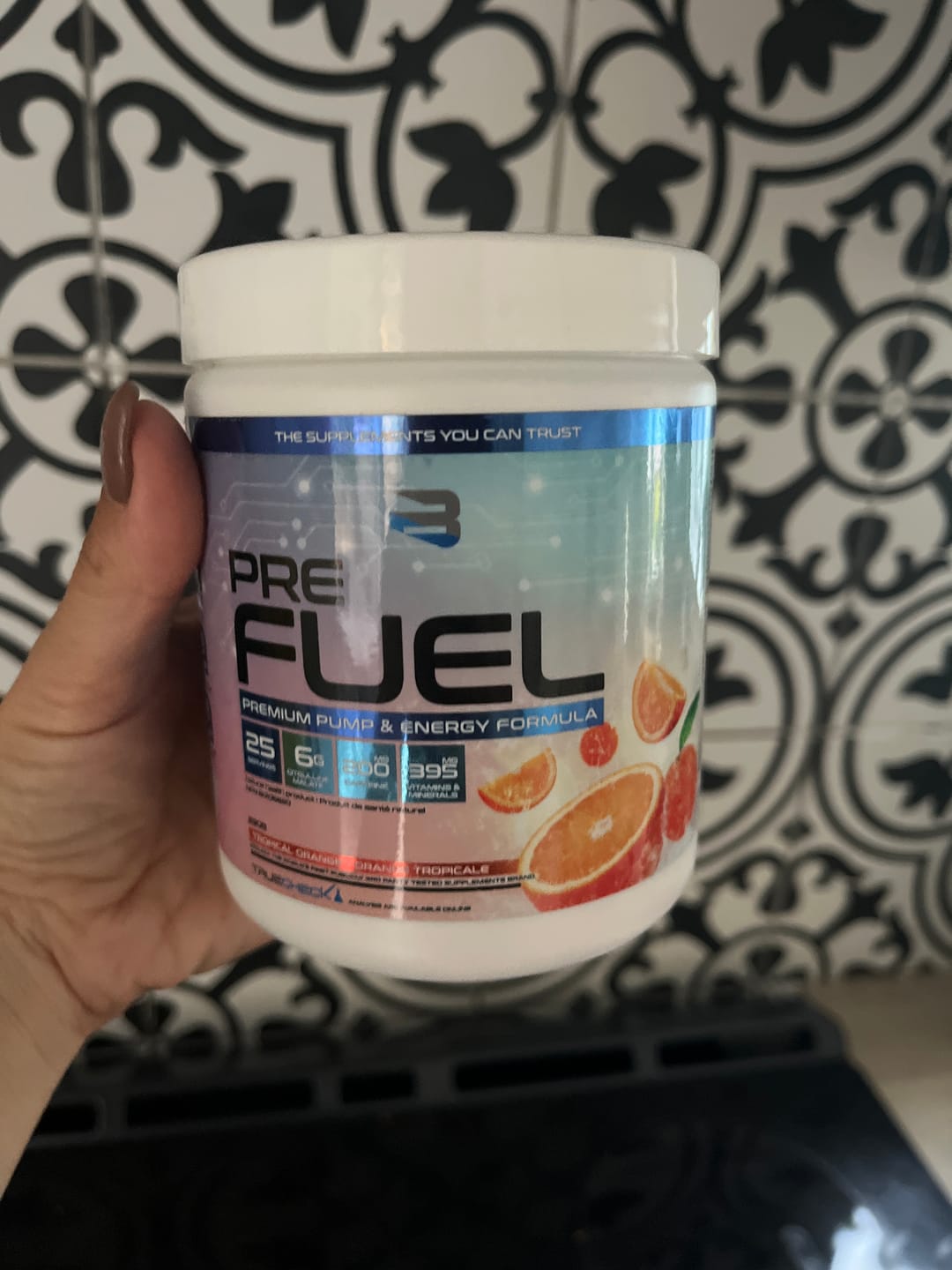 Customer photo review of Believe - Pre Fuel 290g
