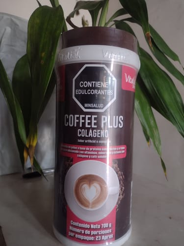 Customer photo review of Coffee Plus - Colágeno Hidrolizado - x700 G