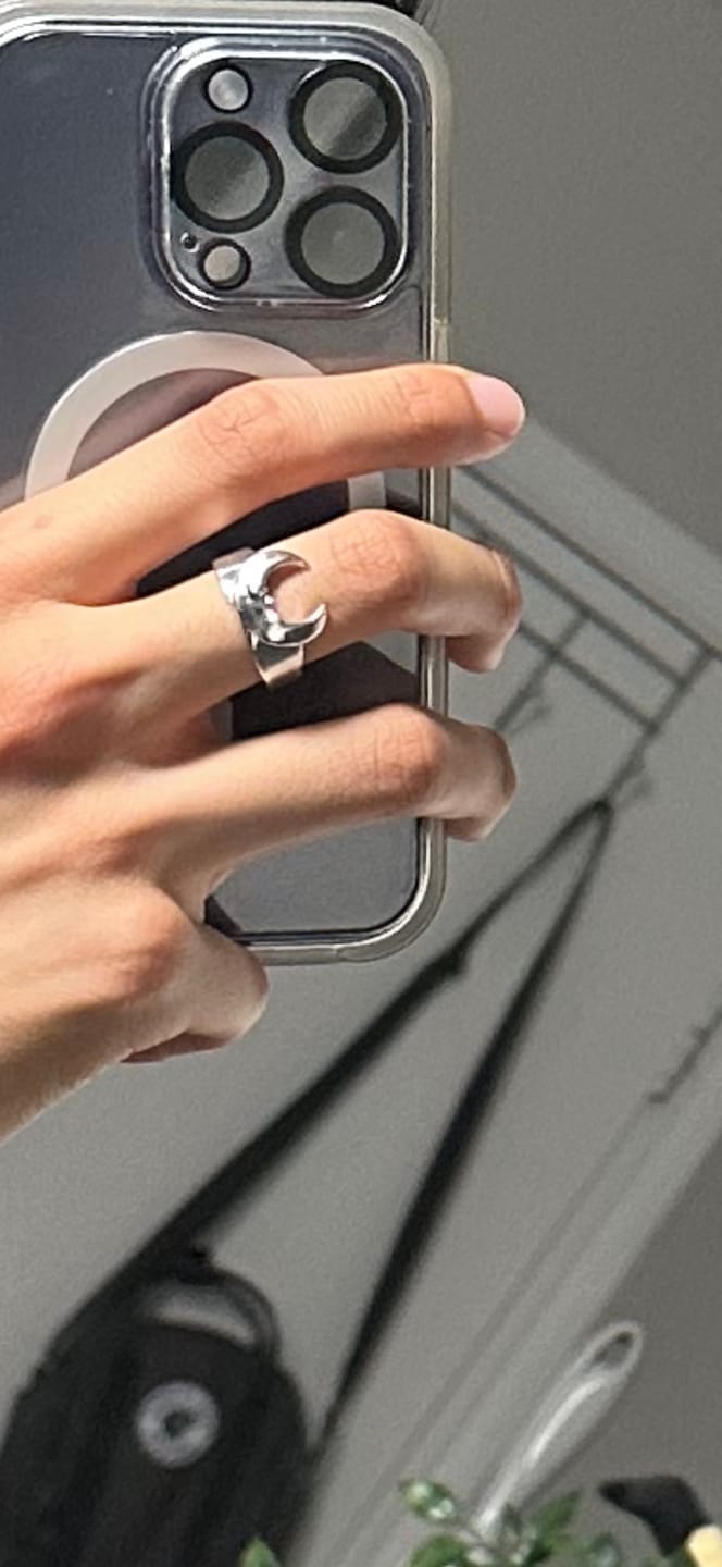 Customer photo review of LUNA THE LUNATIC LUNAR RING