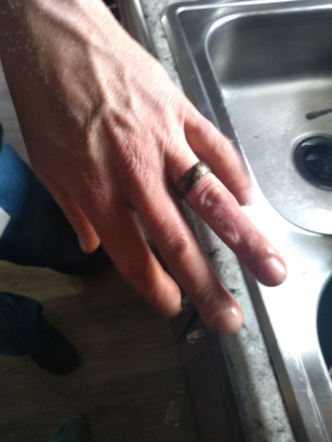 Customer photo review of Groove Life Silicone Ring -  Mossy Oak Breakup Country