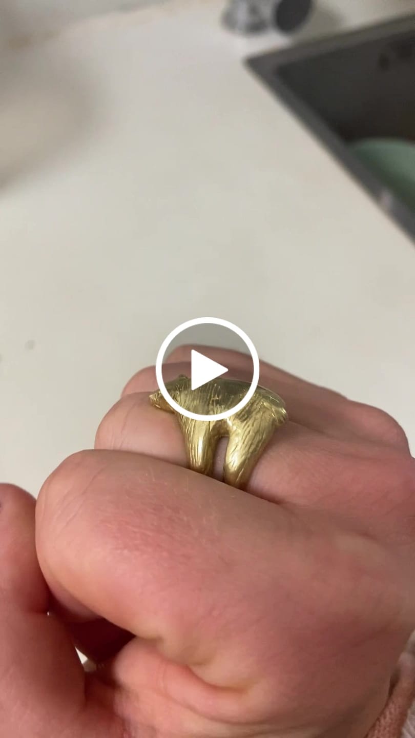 Customer video review of Bear Ring