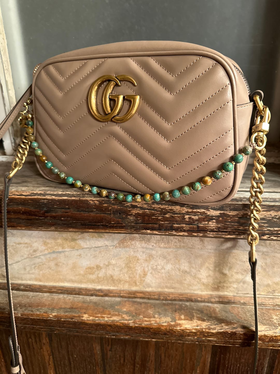 Customer photo review of AFC X LAV Beaded Turquoise Chain
