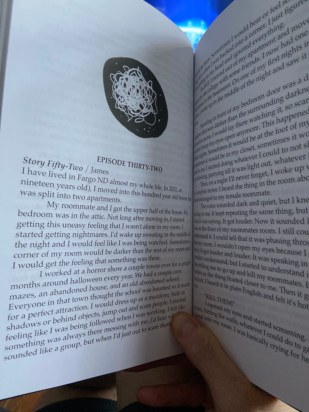 Customer photo review of Scared To Death Book Vol One UNSIGNED