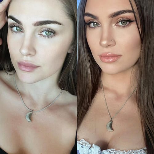 Customer photo review of Vegan Self-tan Moisturizing Lotion