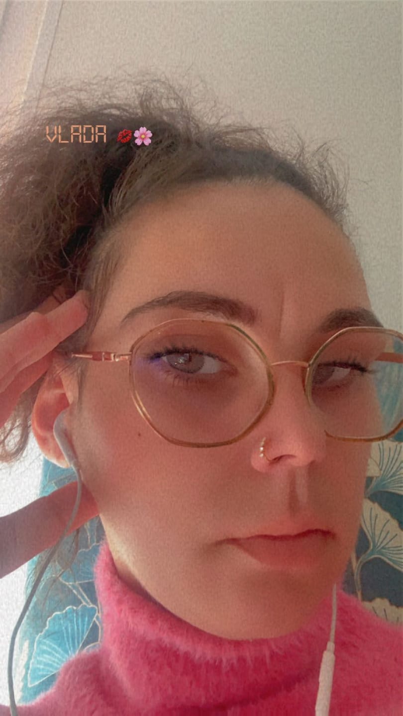 Customer photo review of Le vrai piercing Amalya