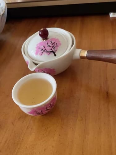 Customer photo review of Color-Changing Sakura | HZTEAPOTS®