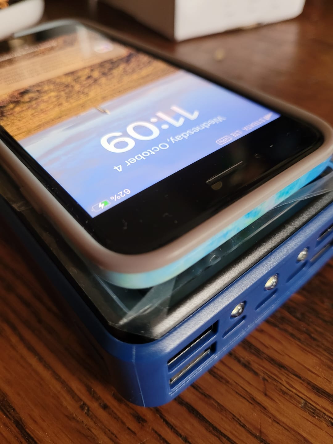 Customer photo review of Ultimate Wireless Waterproof Solar Powerbank 50,000 mAh